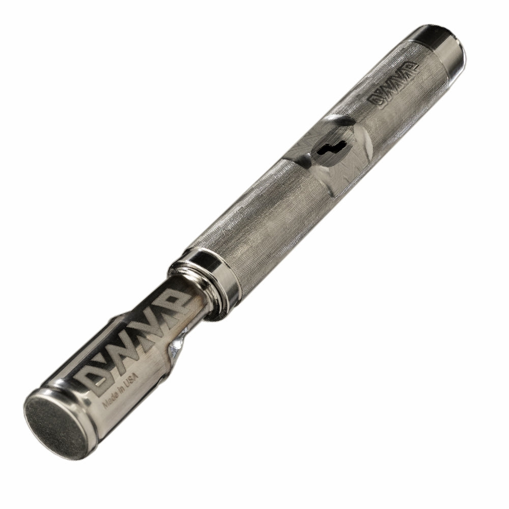 dynavap M7 vaporizer angled view on white background