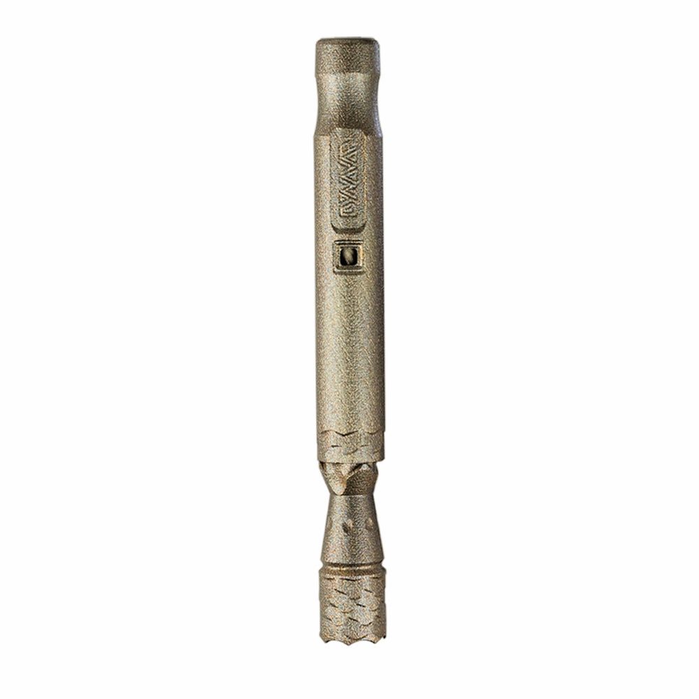 dynavap quantium ti M vaporizer stood upright set on white background