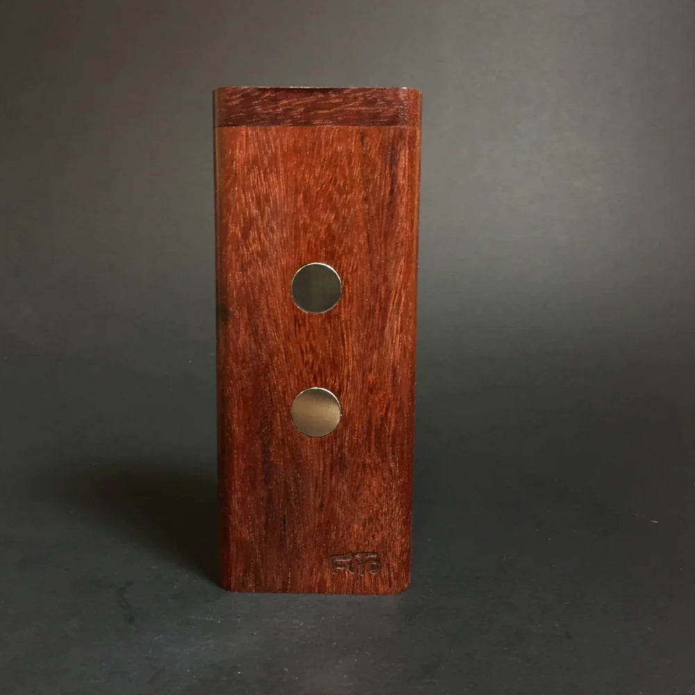 FutostashXL G2 for dynavap stood upright on grey background