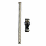 dynavap hyperdyn vaporizer condenser with mouthpiece separated set on white background