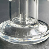 close up of sneaky pete short stop 10mm glass rigs percolator