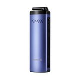 blue xmax starry 4 vaporizer with starry 4 branding stood upright with slight angled view on white background
