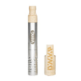 metal tube packaging for dynavap ti VonG set on white background
