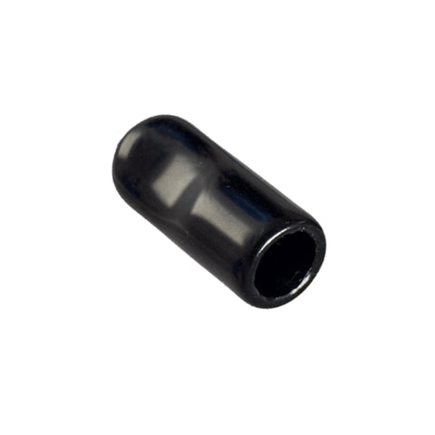 black silicone mouthpiece laid flat