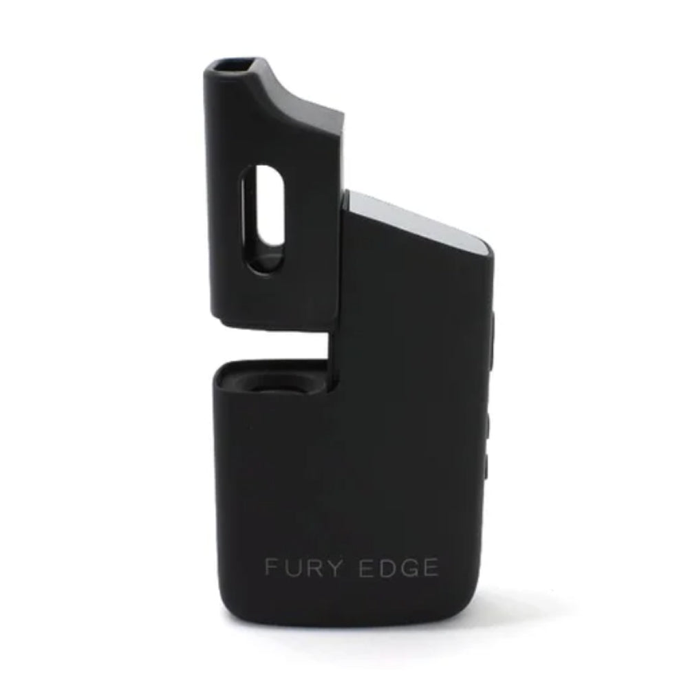 healthy rips fury edge SE vaporizer with mouthpiece half removed on white background