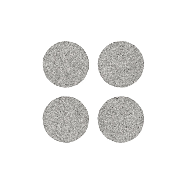 set of 4 drip pads for use with storz & bickel vaporizers sat on white background