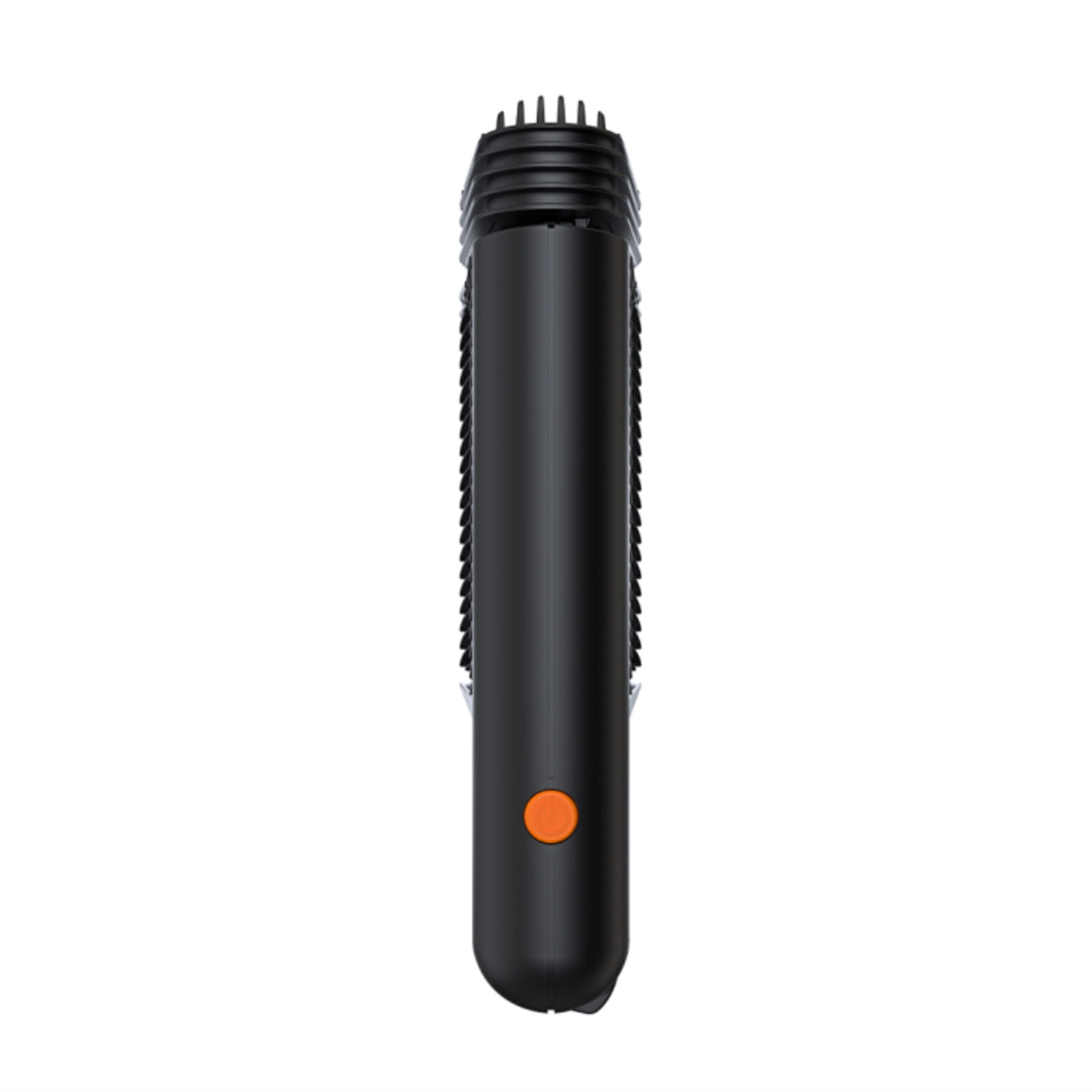storz & bickel mighty+ vaporizer side view stood upright on white background